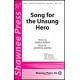 Song for the Unsung Hero (Orch)