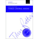Three Choral Amens  (SSAATTBB)