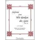 Bach - Sinfonia from Wir danken dir, Gott BWV 29