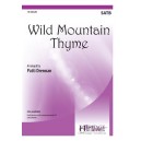 Wild Mountain Thyme  (SATB)