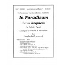 In Paradisum (Cello and harp parts)
