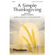 A Simple Thanksgiving (SATB)