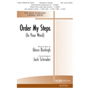 Order My Steps (Acc. CD)