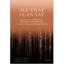 All That I Can Say (Acc. CD)