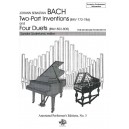 Annotated Performer's Editions, No. 3, Johann Sebastian Bach: The Two-Part Inventions and the Four Duets