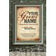 Your Great Name (Rehearsal-Tenor)