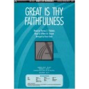 Great Is Thy Faithfulness (Acc. CD)