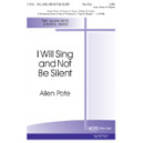 I Will Sing And Not Be Silent (Brass)