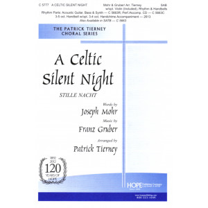 A Celtic Silent Night  (SAB)