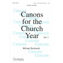 Burkhardt - Canons for the Church Year (Choral Score)