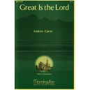 Carter - Great Is the Lord