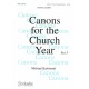 Burkhardt - Canons for the Church Year (Choral Score)