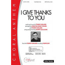 I Give Thanks to You (Acc. CD)