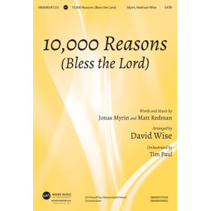 10,000 Reasons (Bless the Lord) (SATB)