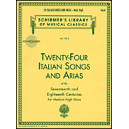 24 Italian Songs & Arias - Medium High Voice