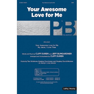 Your Awesome Love for Me (Accompaniment CD) *POD*