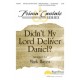 Didn't My Lord Deliver Daniel (Acc. CD)