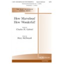 How Marvelous How Wonderful (Acc. CD)