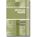 And We Are Thankful (Acc. CD)