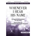 Whenever I Hear His Name (Orch CD)