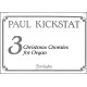 Kickstat - Three Christmas Chorales for Organ