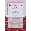 For All He's Done (Acc CD)