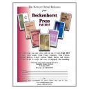Beckenhorst Press Fall 2015 Pack