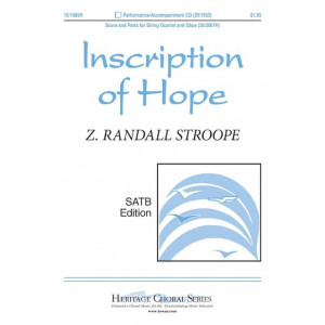 Inscription Of Hope (SATB)
