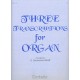 Wolff - Three Transcriptions for Organ