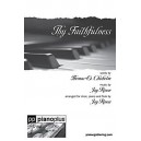 Thy Faithfulness (SATB)