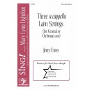 Three a Cappella Latin Settings  (3-Pt)