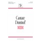 Cantate Domino  (SATB)