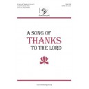 Song of Thanks to the Lord, A  (SATB)