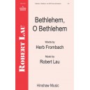 Bethlehem O Bethlehem  (SATB)