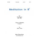 Meditation in Bb (Handbell Quartet)