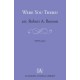 Were You There  (SATB)