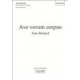 Ave Verum Corpus  (SATB)