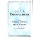 Great Is Thy Faithfulness (SATB)