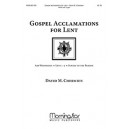 Gospel Acclamations for Lent  (SATB)