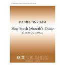 Sing Forth Jehovah's Praise  (SATB)