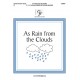 As Rain from the Clouds (3-5 Octaves)