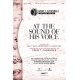 At the Sound of His Voice (SATB)