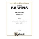 Brahms - Alto Rhapsoday Op 53