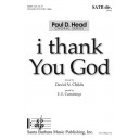 i thank You God (SATB div.)