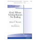 God Whose Giving Knows No Ending  (SATB)