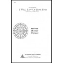 I Will Lift Up Mine Eyes (SATB)