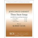 Three Snow Songs In the Silence  (SATB)