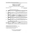 Kojo No Tsuki  (SATB)