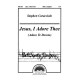 Jesus I Adore Thee (SATB)