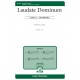 Laudate Dominum  (SATB)